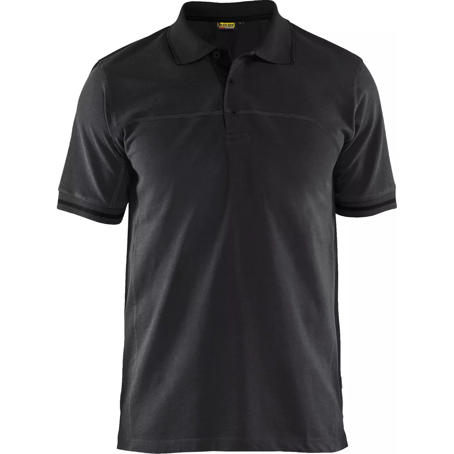 Blåkläder 338910509998, Polo Shirt, Black/Dark Gray, image 1