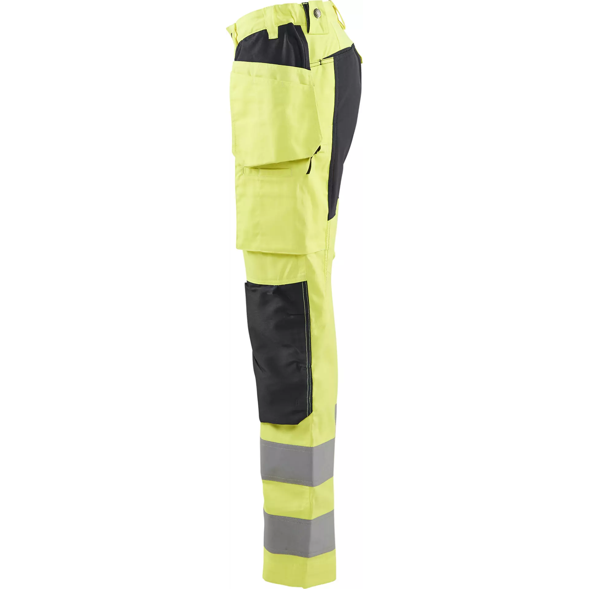Blåkläder 716318113399, Women's Hi-Vis Holster Pants, Stretch, Hi-Vis Yellow/Black, image 3