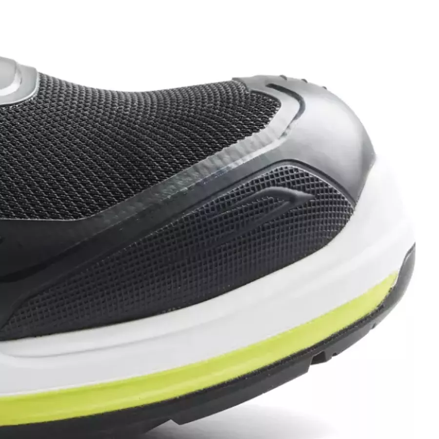 **NANO-Composite Toe Cap** delivers lightweight protection that keeps every step feeling agile.