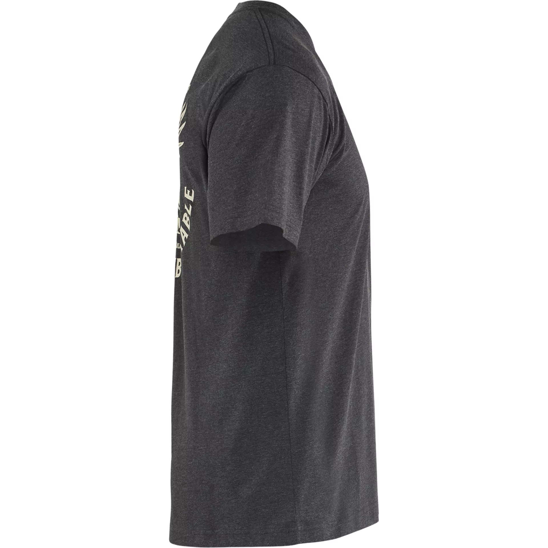 Blåkläder 942210539991, Eagle T-shirt, melerad svart, image 2