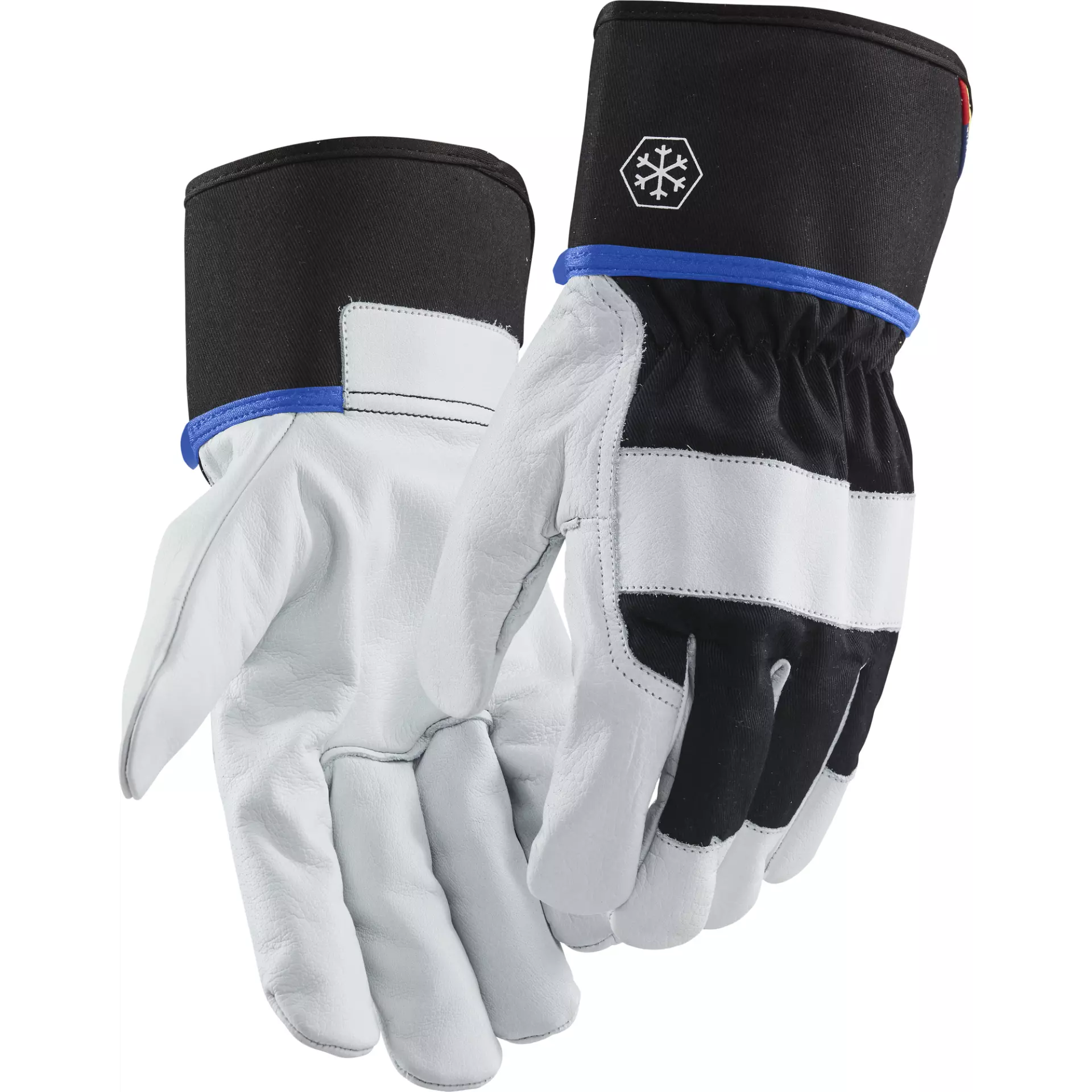 Blåkläder 228839009910, Gefütterter Arbeitshandschuh, Schwarz/Weiß