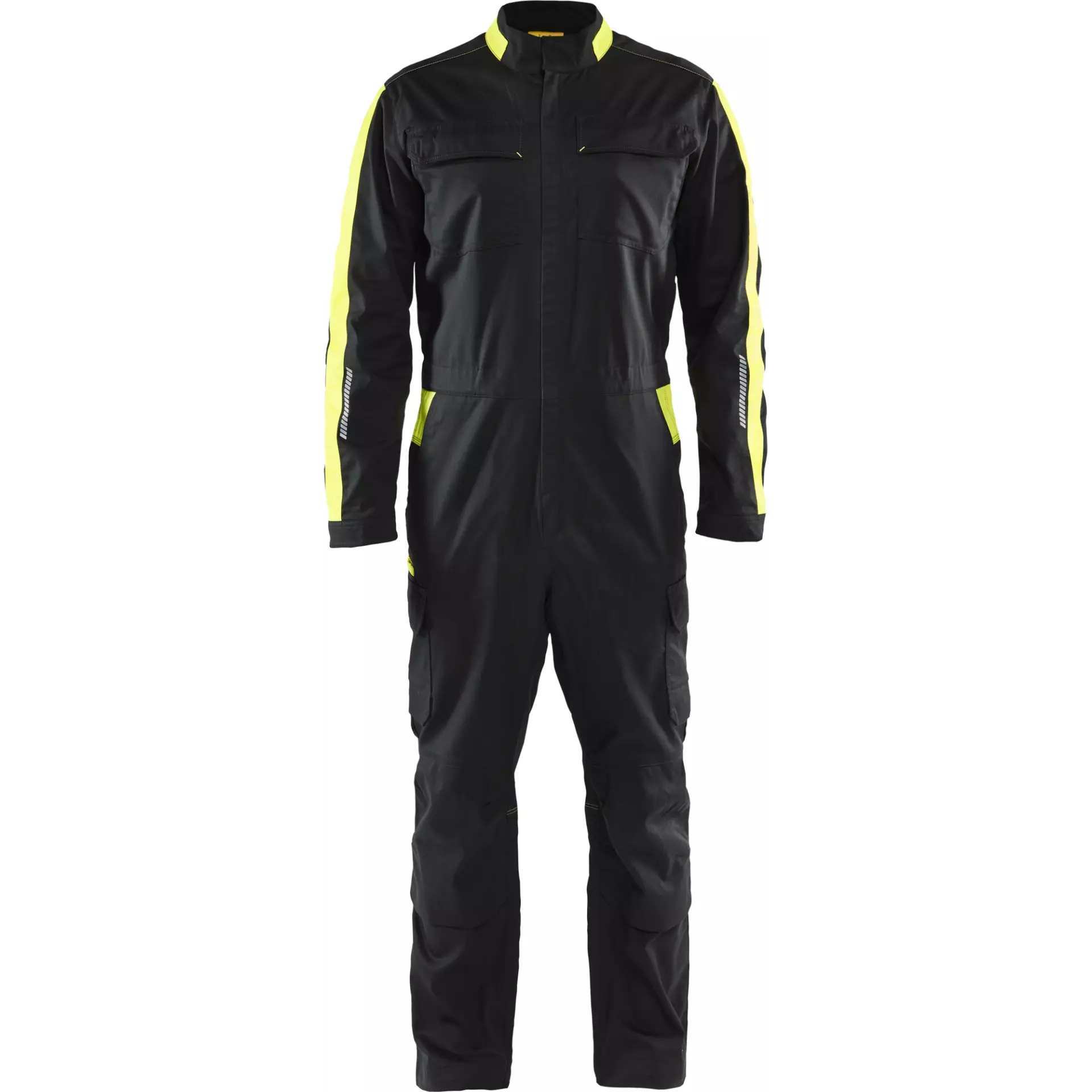 Blåkläder 614418329933, Stretch Coverall, Black/Yellow