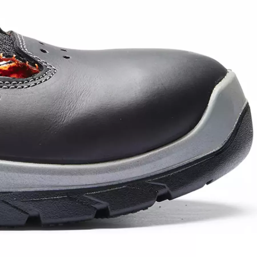 **Aluminum Toe Cap** protects your feet while keeping the sandal lightweight and easy to wear.