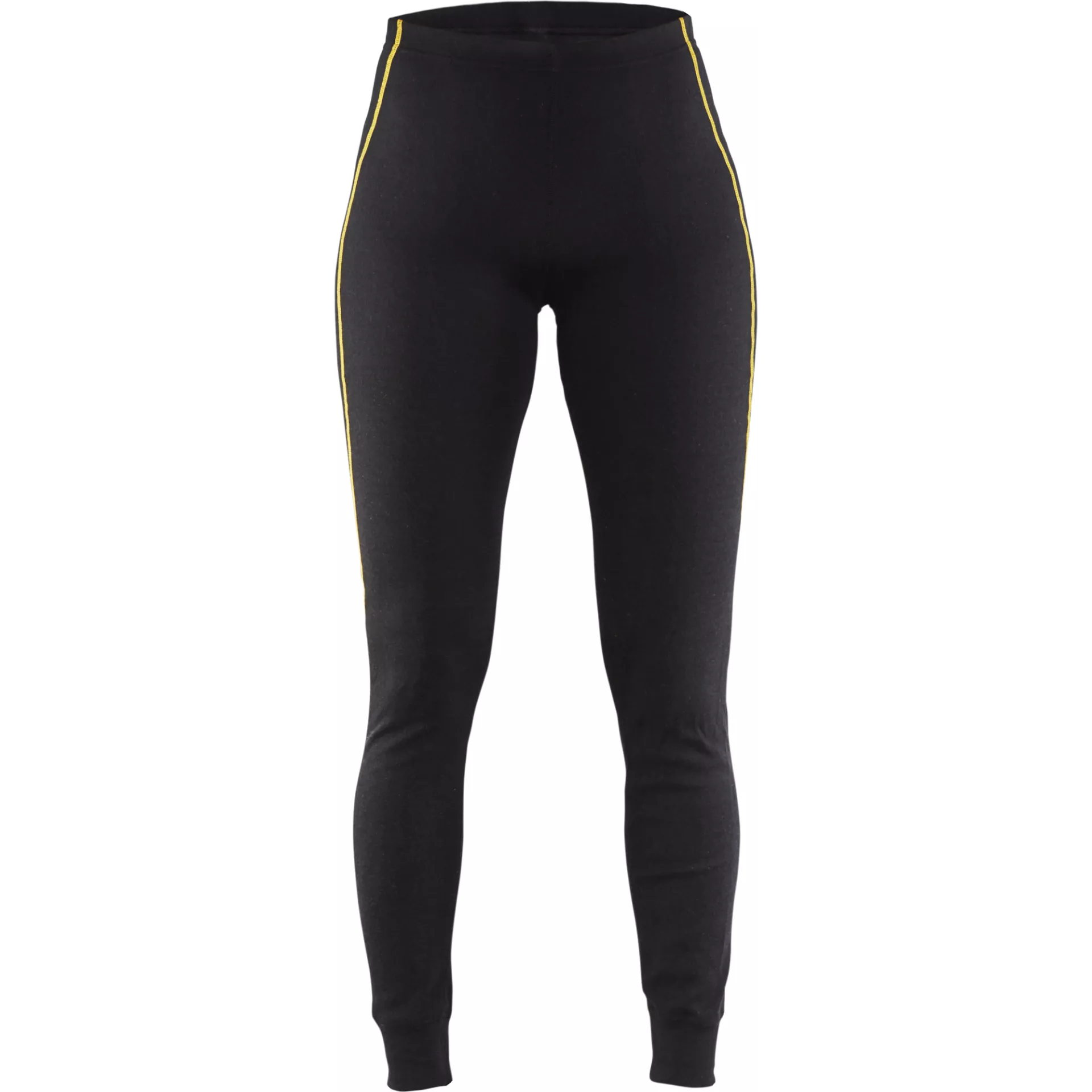 Blåkläder 720310759900, Women's Flame Resistant Long Johns, 68% Merino Wool, Black