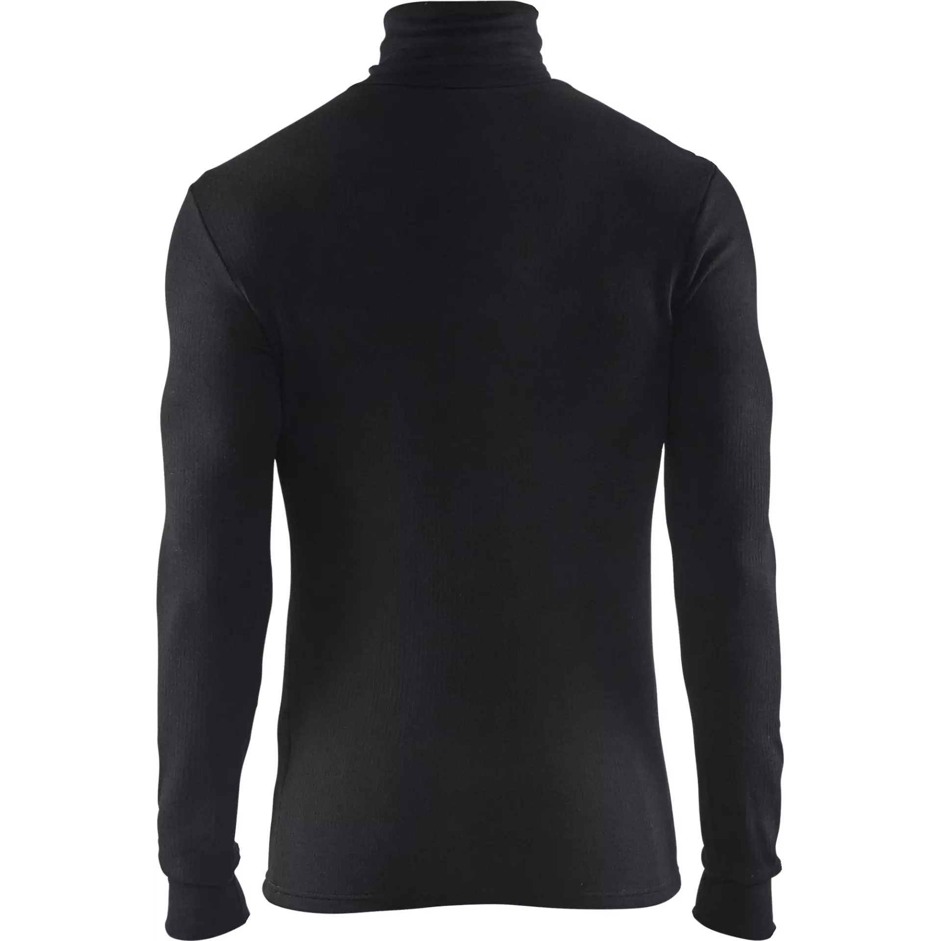 Blåkläder 489117059900, WARM Base Layer Shirt With Zip, 50% Merino Wool, Black, image 4