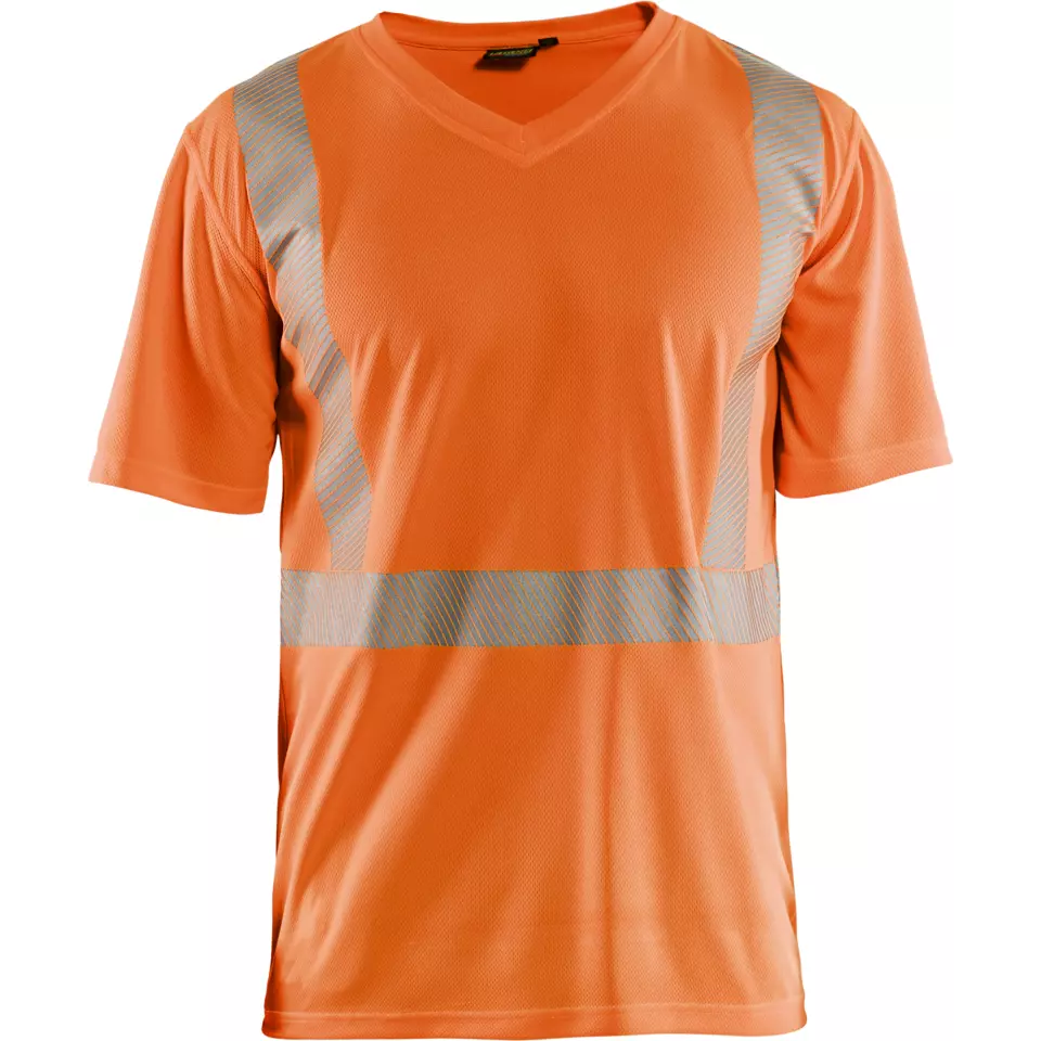 Blåkläder 338610135300, High-vis T-shirt with UV Protection, Hi-vis Orange, image 1, gallery thumbnail