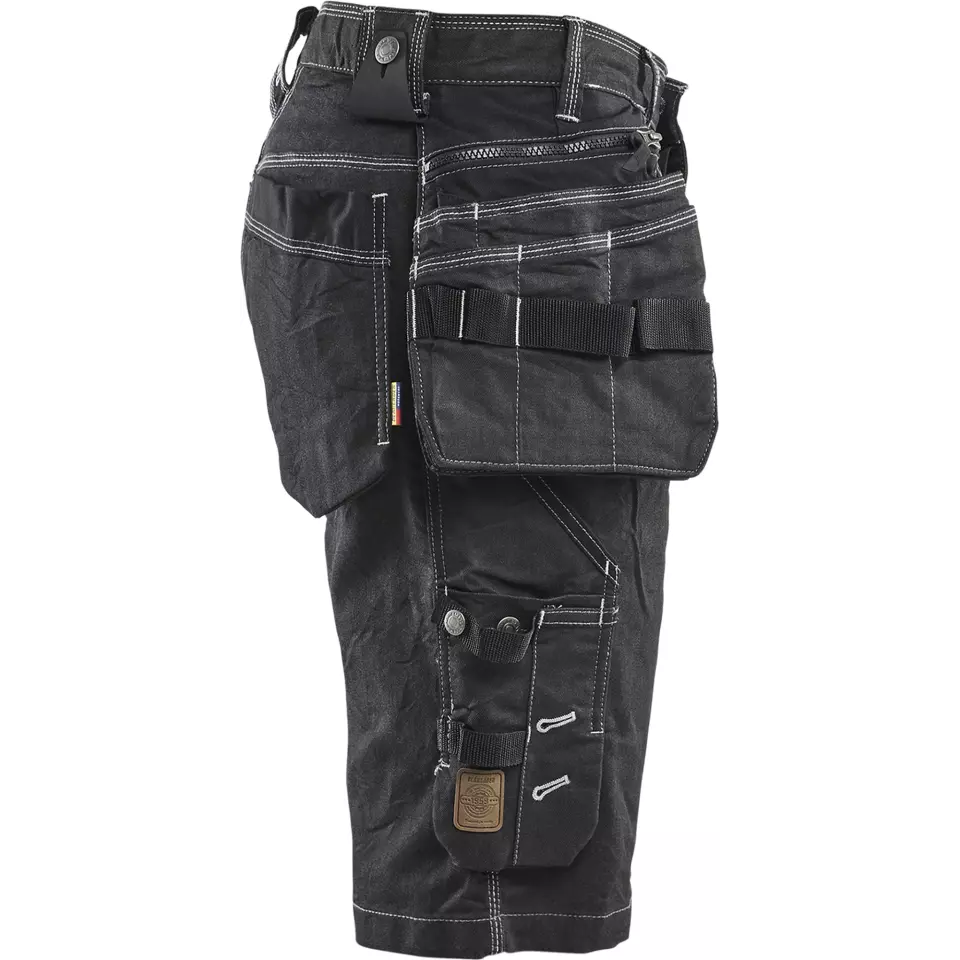 Blåkläder 199211419900, X1900 Stretch Holster Shorts, Black, image 2, gallery thumbnail