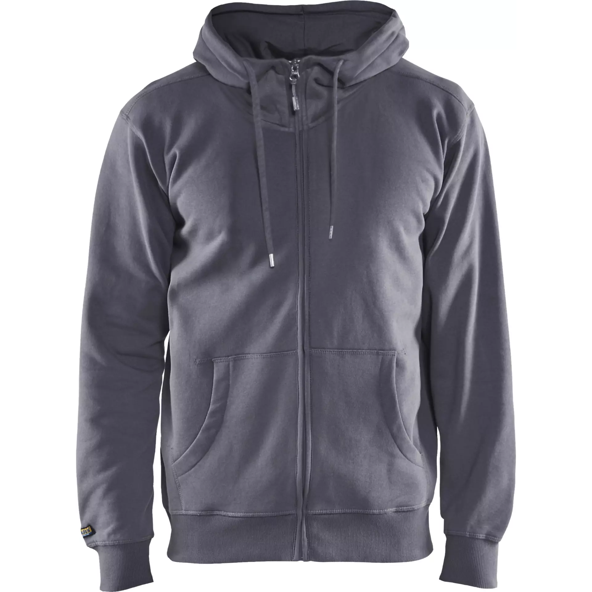 Blåkläder 336610489400, Zip Hoodie, Gray