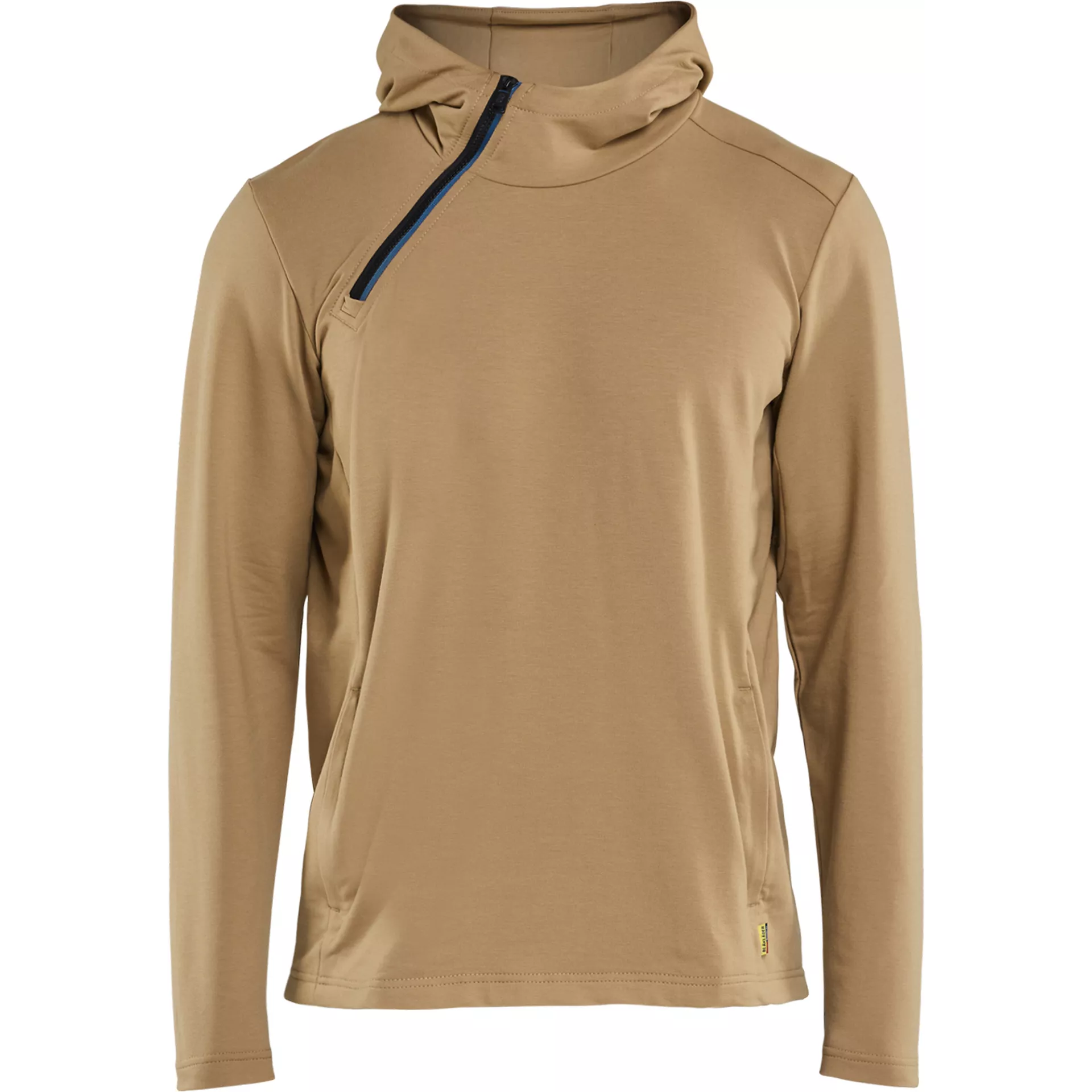 Blåkläder 359425477101, Half Zip Hoodie, Light Nougat