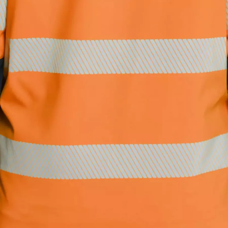 **High visibility Reflective Strips** ensure that you stay seen and safe.