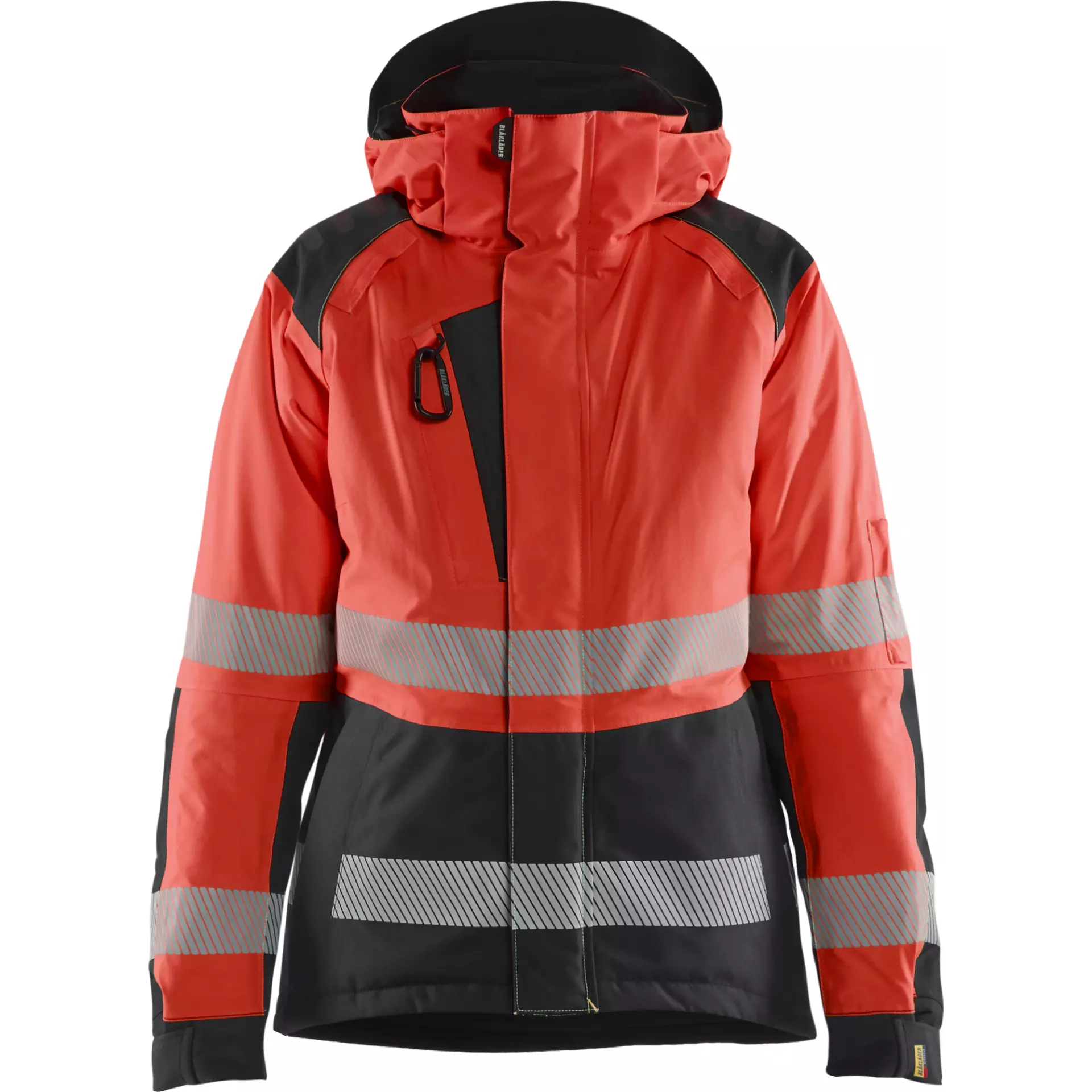 Blåkläder 445619875599, Women's High-Vis Winter Jacket, High-Vis Red/Black