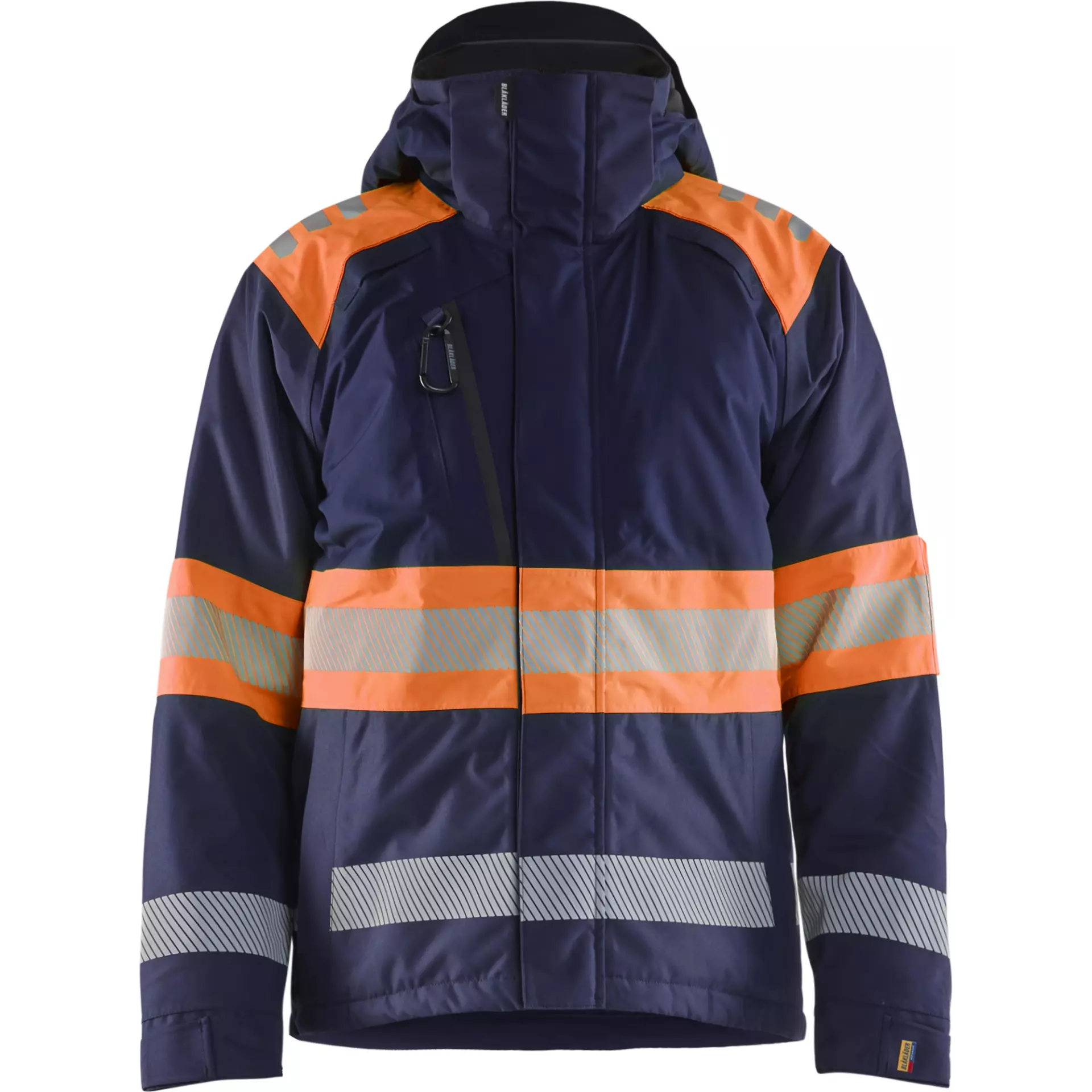 Blåkläder 448019778953, High-Vis Winter Jacket, Dark Blue/Hi-Vis Orange