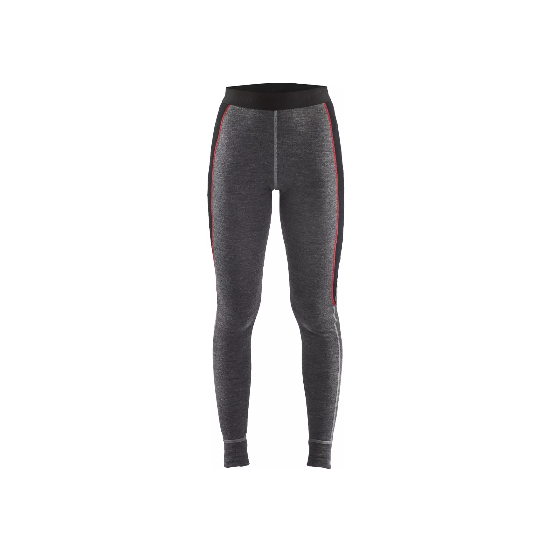 Blåkläder 724517369699, XWARM Women's Long Base Layer Pants, 100% Merino Wool, Gray/Black, image 1