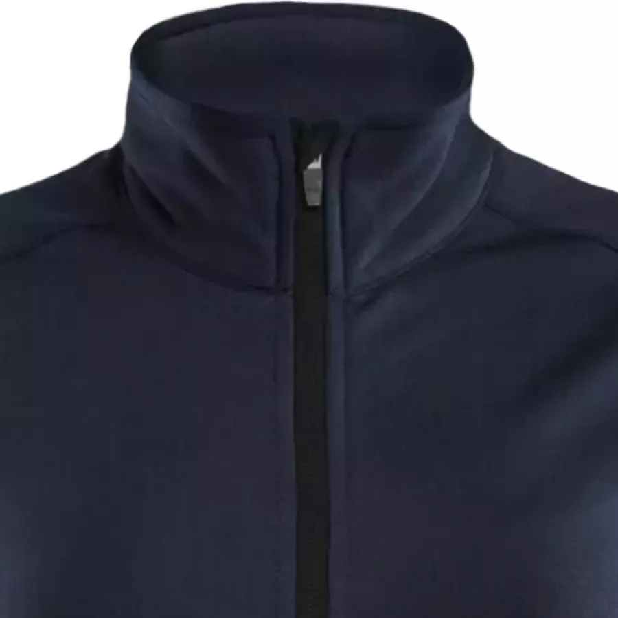 **Stand-Up Collar** delivers extra neck protection and helps retain heat.