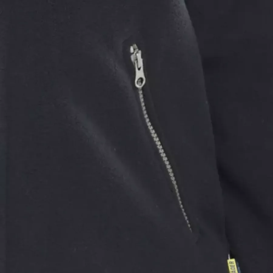**Zipper Pocket** provides safe and convenient storage for personal items.