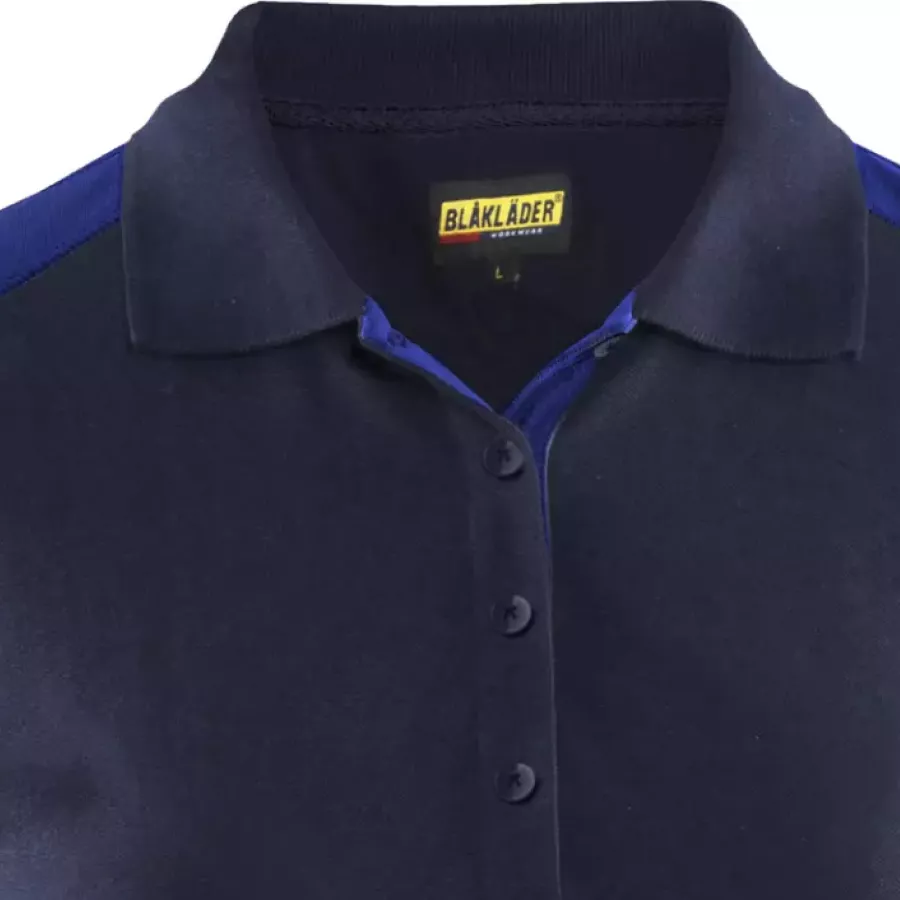 **Ribbed Collar with a Button Closure** gives you a polished look with a comfortable, adjustable fit.