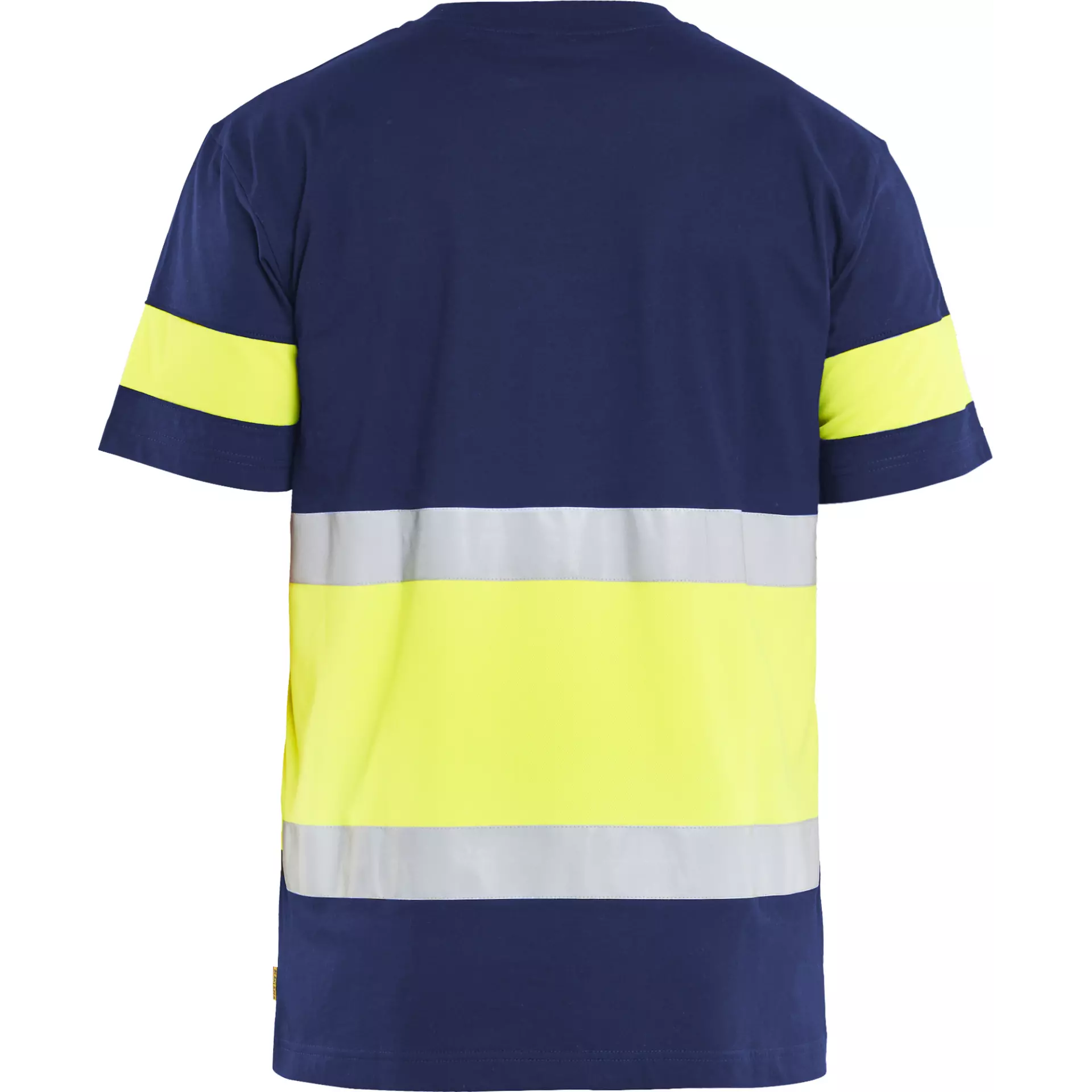 Blåkläder 338710308833, High-Vis T-Shirt, Navy Blue/Hi-Vis Yellow, image 4