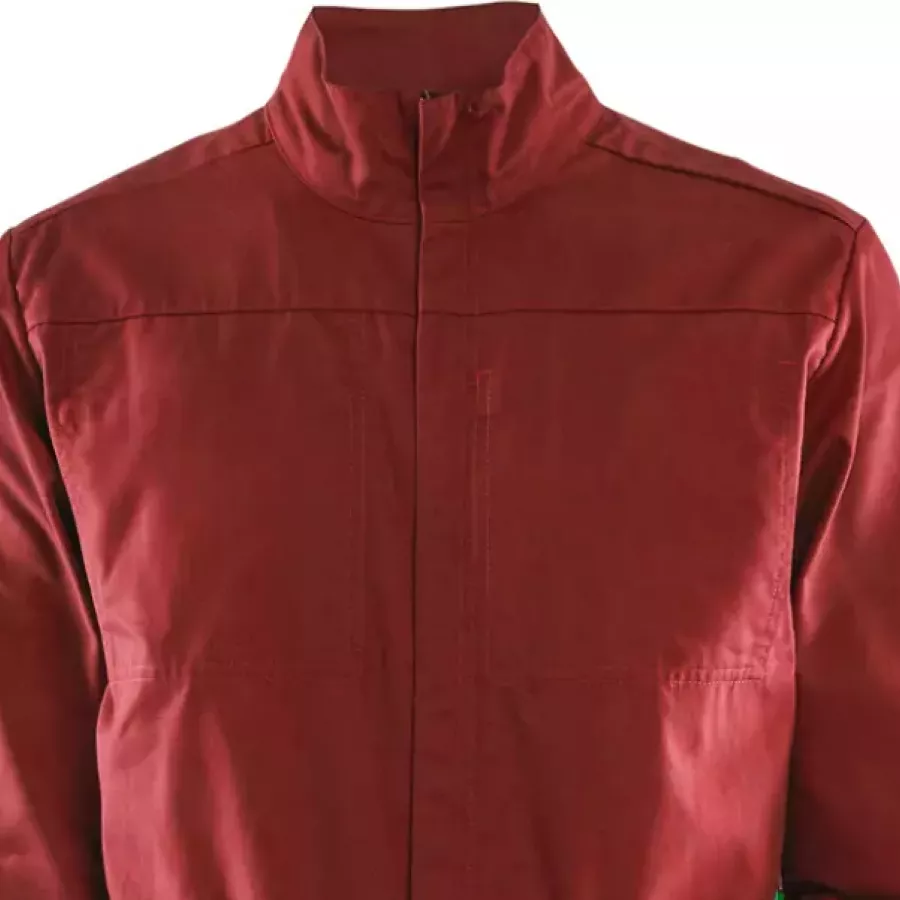 **Hidden Two-Way Metal Zipper** allows quick, secure closure without compromising a clean, professional look.