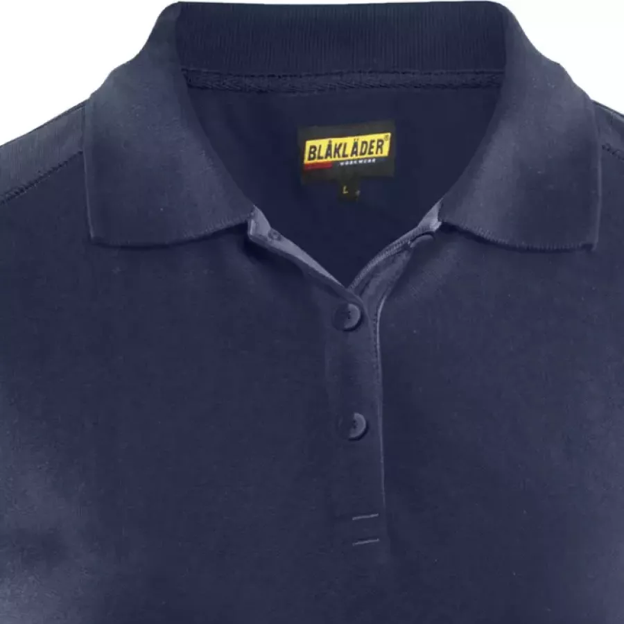 **Ribbed Collar with a Button Closure** gives you a polished look with a comfortable, adjustable fit.