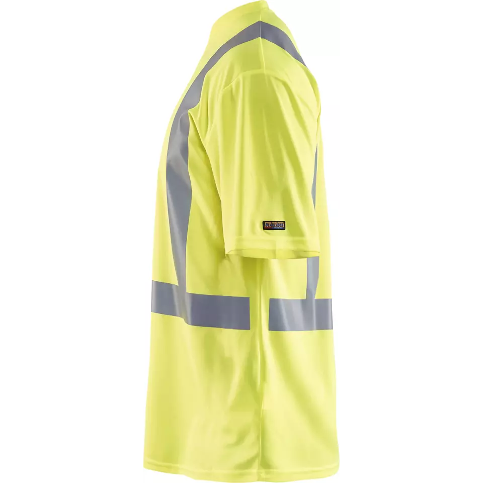 Blåkläder 338210113300, High-Vis T-Shirt With UV Protection, High-Visibility Yellow, image 3, gallery thumbnail
