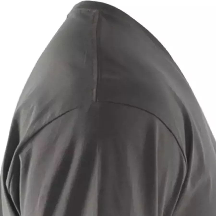 **Reinforced Neck and Shoulder Seams** add lasting durability so the shirt keeps its fit wear after wear.