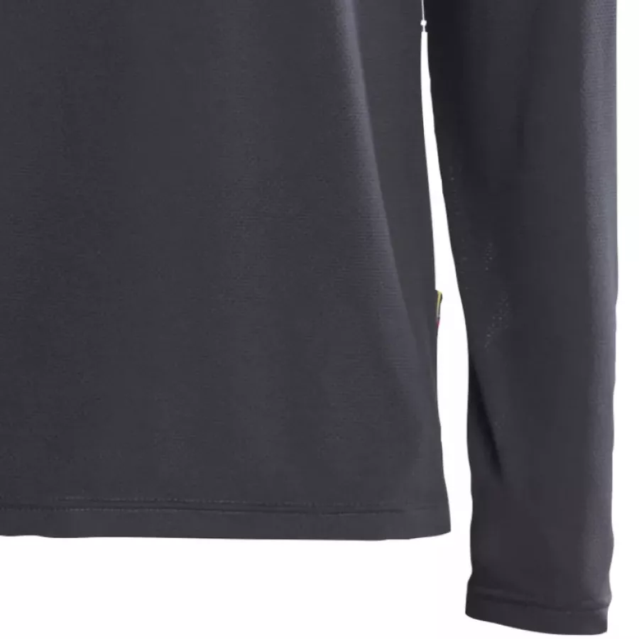 **Long Sleeves** add comfortable coverage that keeps you feeling balanced through shifting weather.