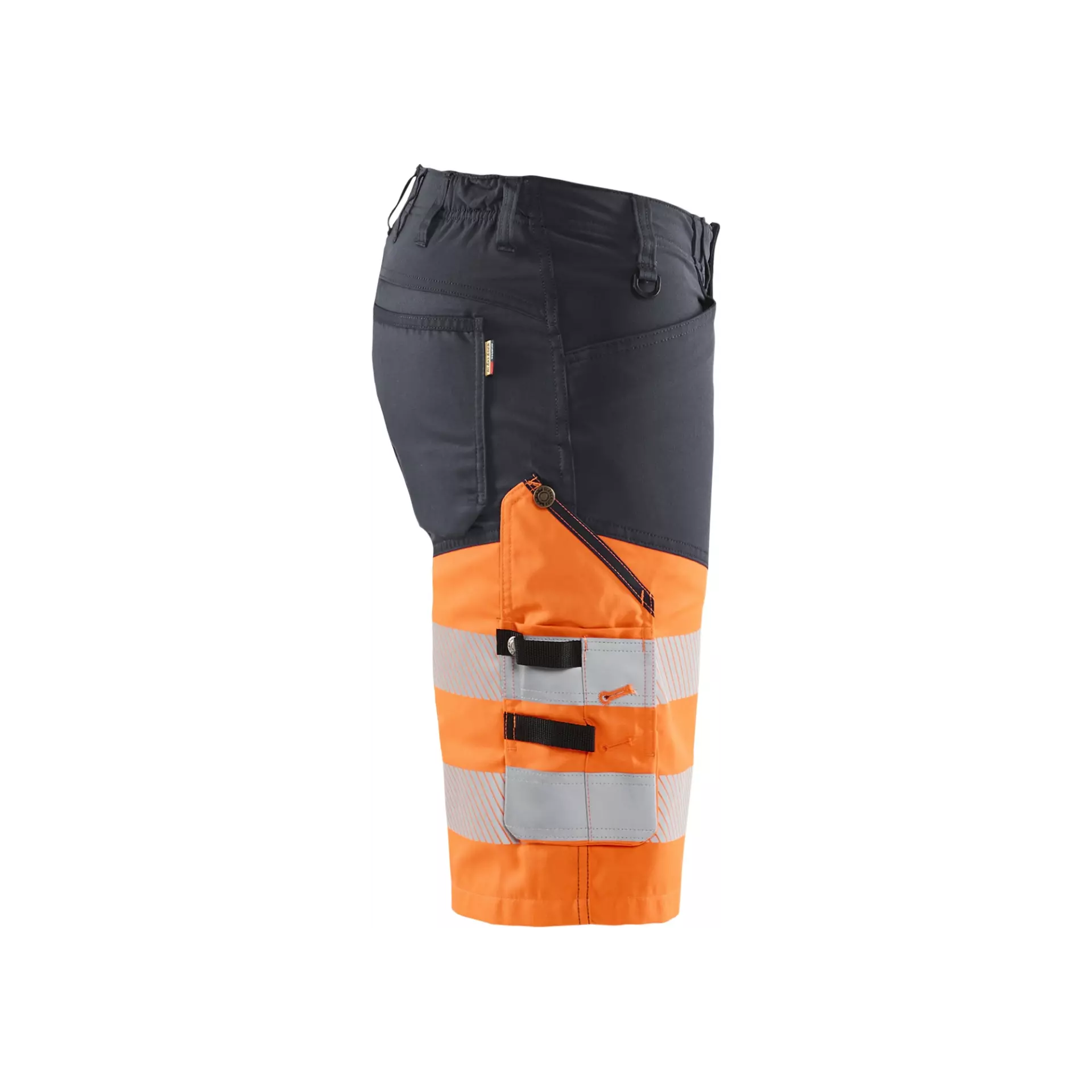 Blåkläder 154118119653, High-vis stretch-arbetsshorts, grå/signalorange, image 4