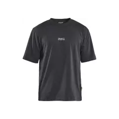  942710259991, Blåkläder Snake Loose Fit t-paita, musta/meleerattu