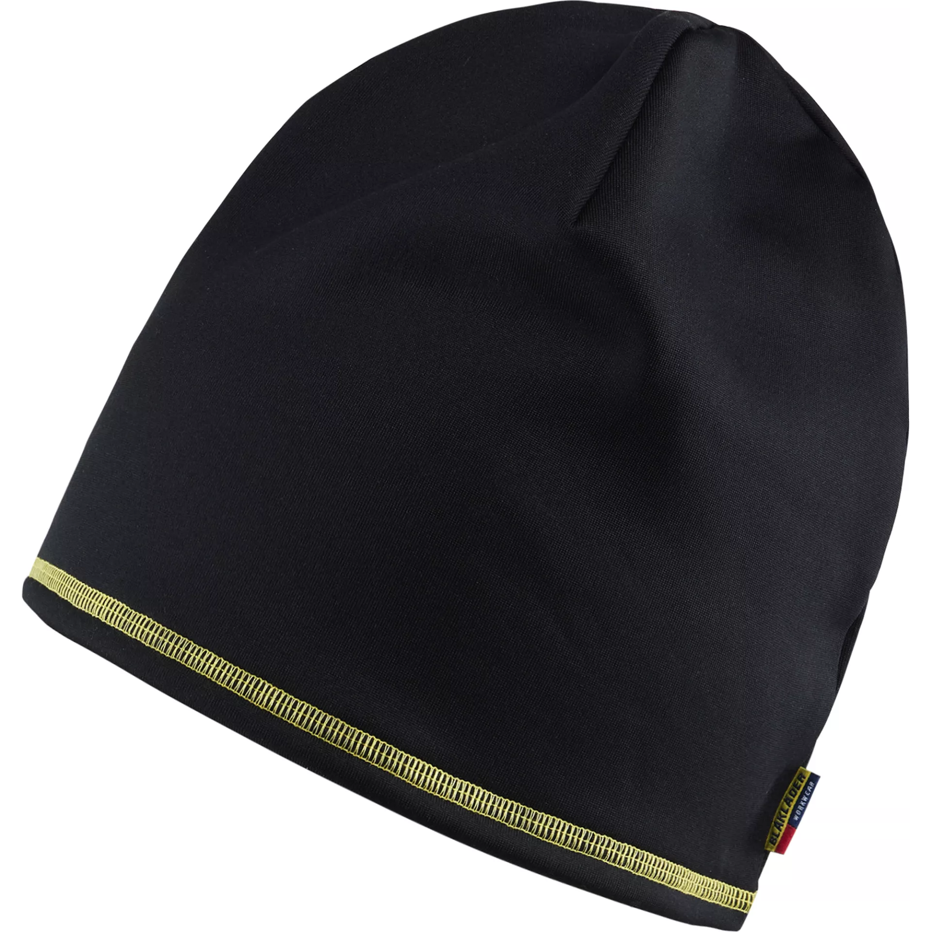 Blåkläder 202325329935, Fleece Beanie, Black/Yellow, image 3