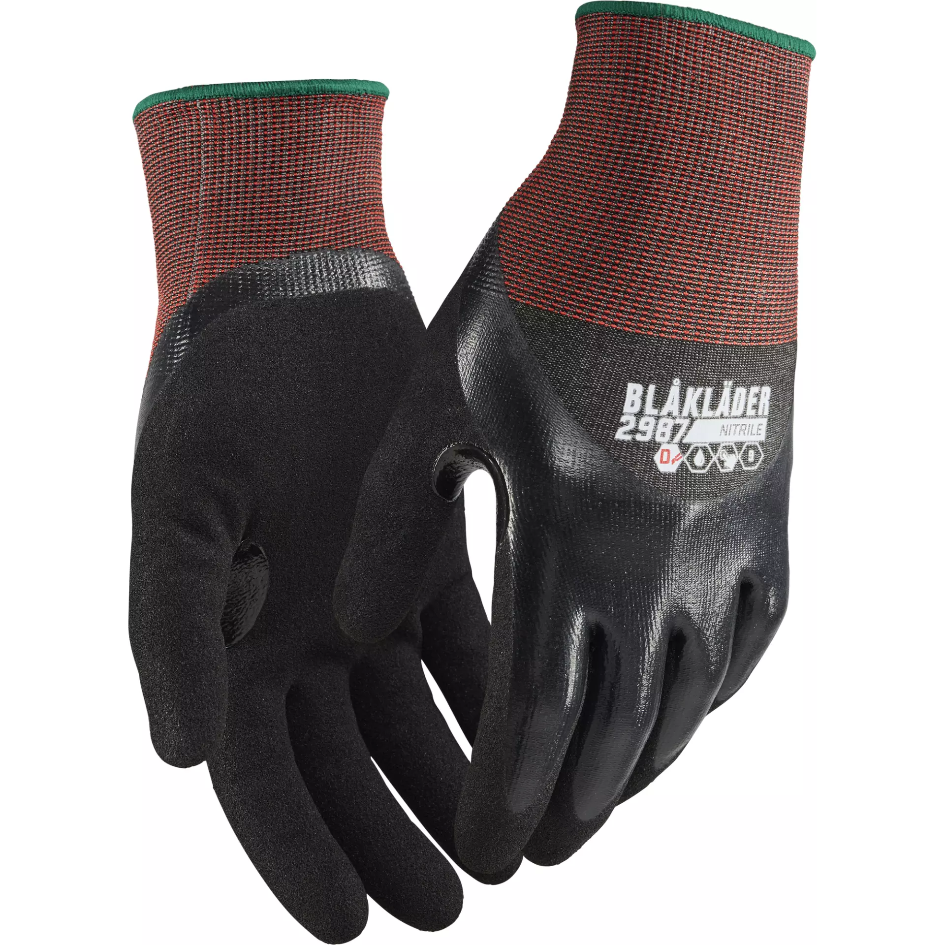 Blåkläder 298714219900, Schnittschutzhandschuhe D, Schwarz