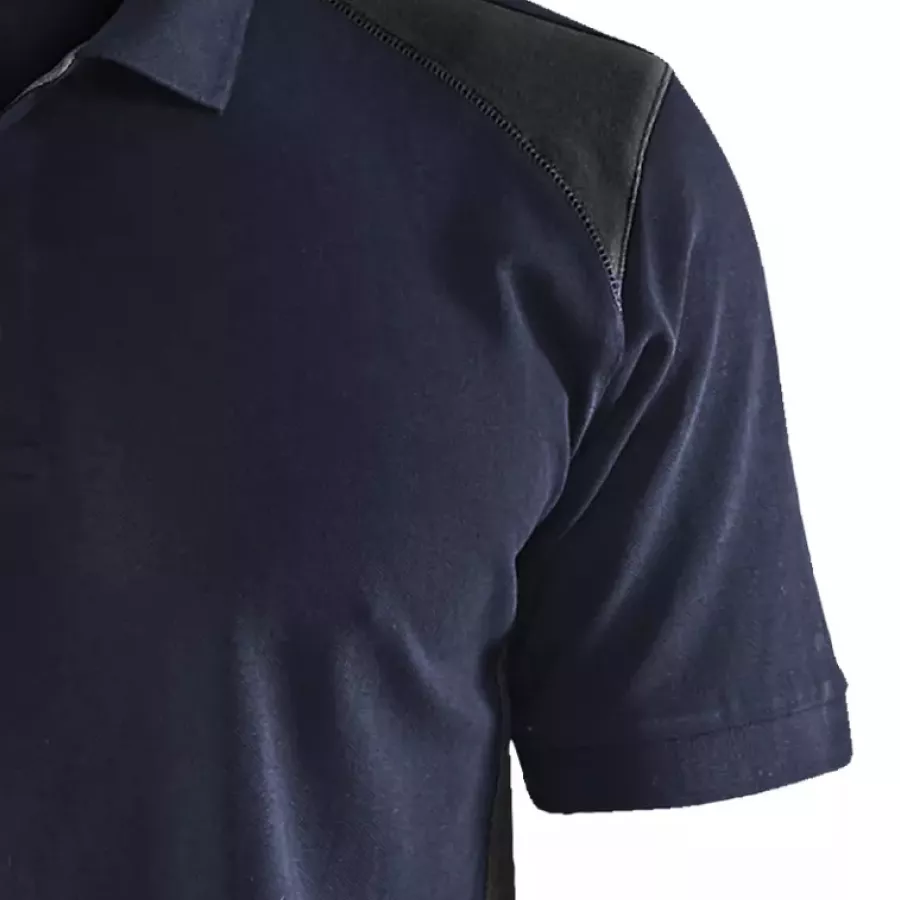 **Short Sleeves with Ribbed Cuffs** keep your arms free while maintaining a polished, stay-put look.