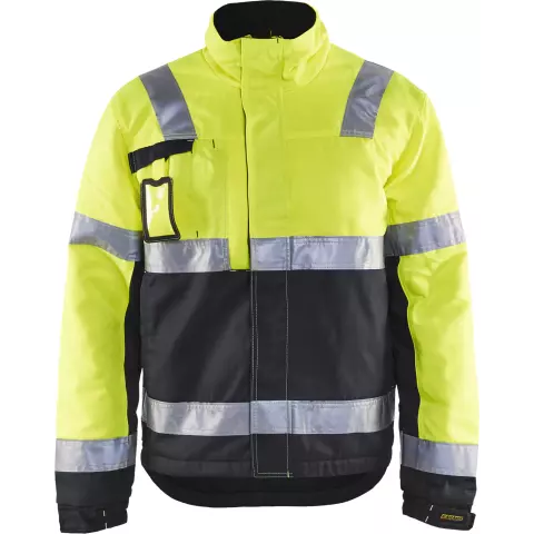 Blåkläder High-vis talvitakki, keltainen/musta