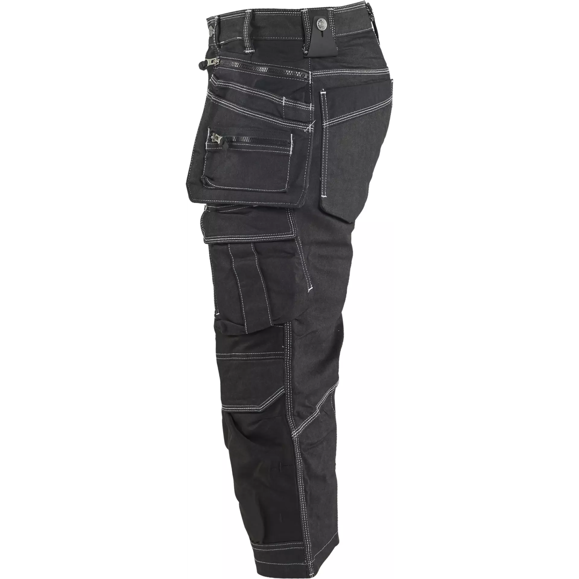 Blåkläder 199111419900, X1900 Stretch Pirate Pants, Black, image 3
