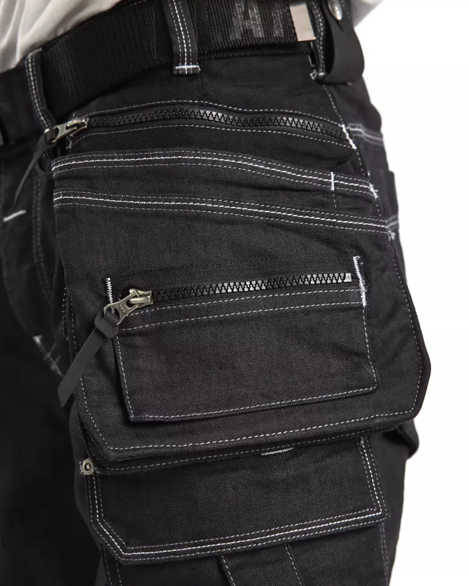 Blåkläder 199011419900, X1900 Stretch Holster Pants, Black, image 7, gallery thumbnail