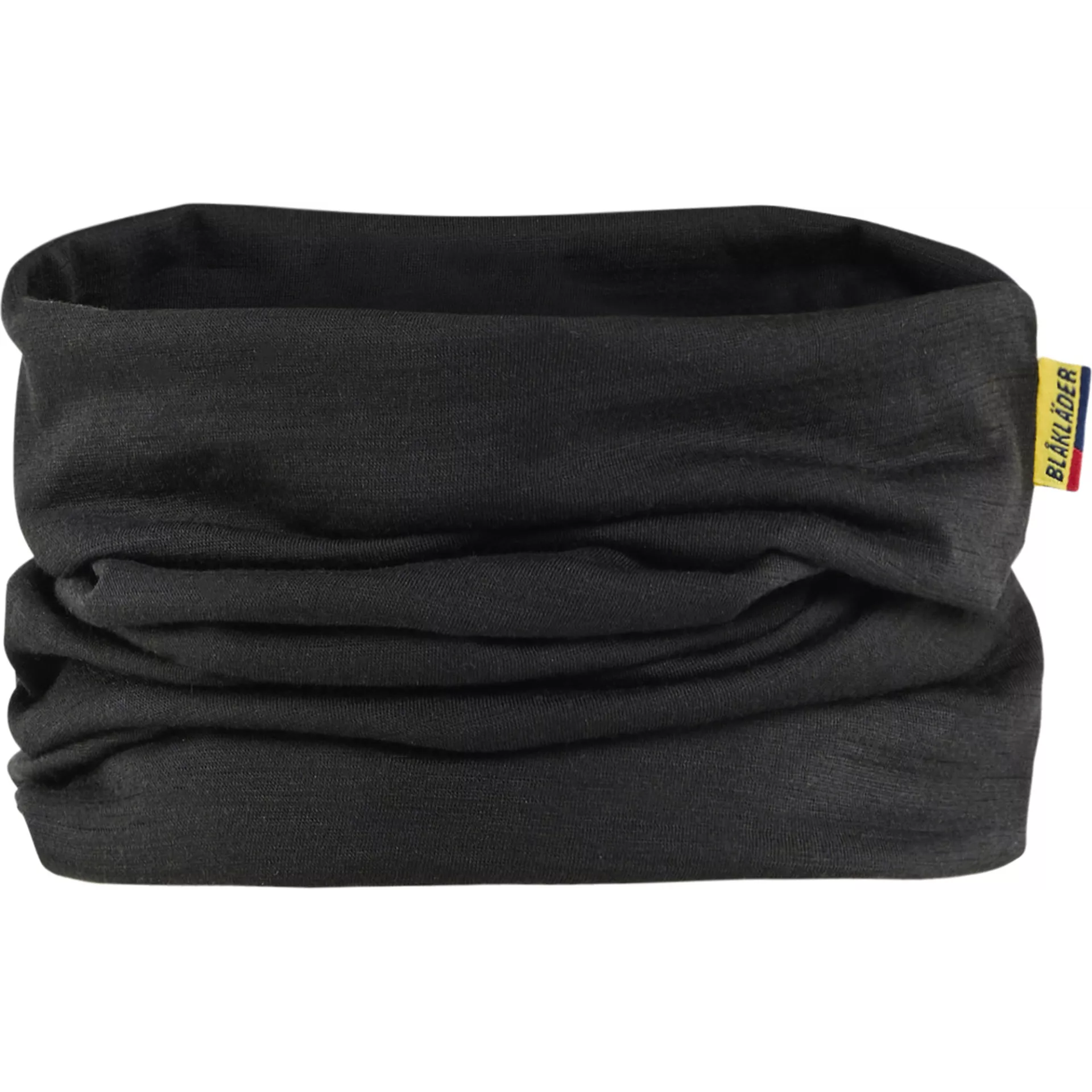 Blåkläder 203717439900, Neckwarmer, Merino Wool, Black