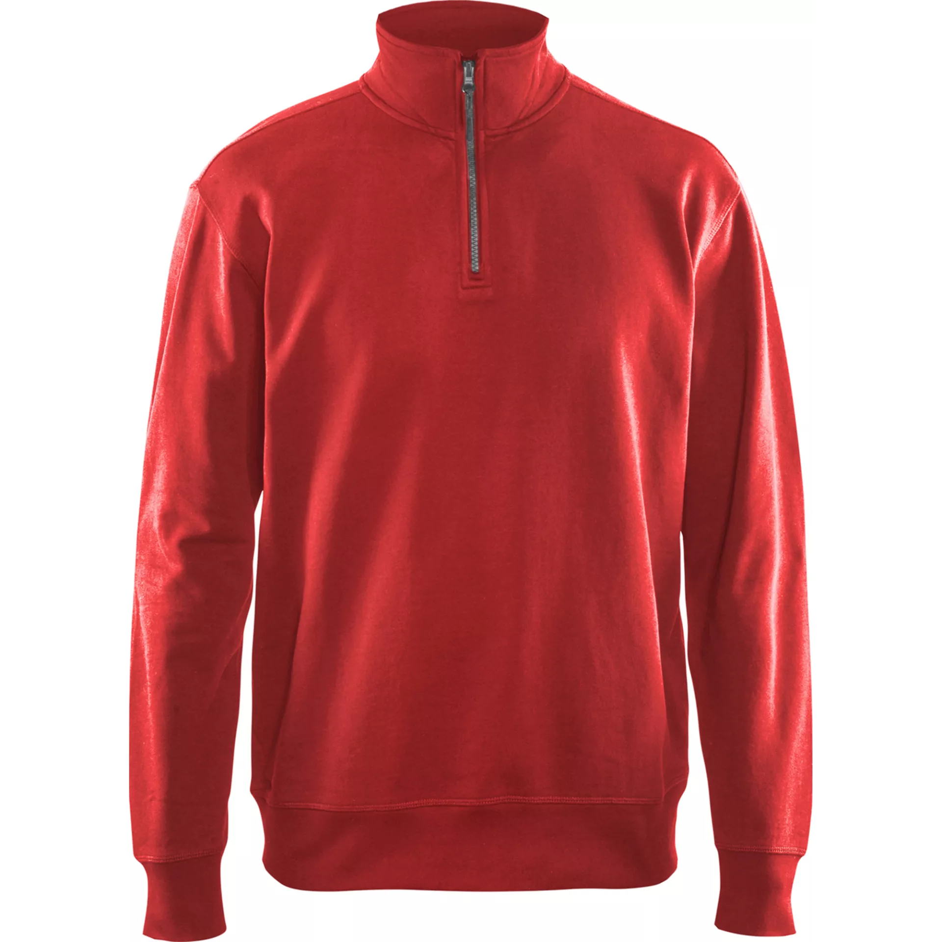 Blåkläder 336911585600, Half Zip Sweatshirt, Red