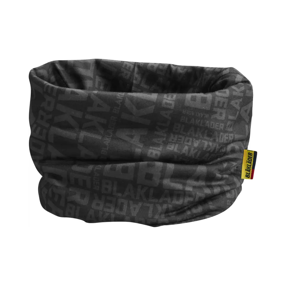 Blåkläder 908310499997, BLK Tube Scarf, Black/Dark Gray, image 1, gallery thumbnail
