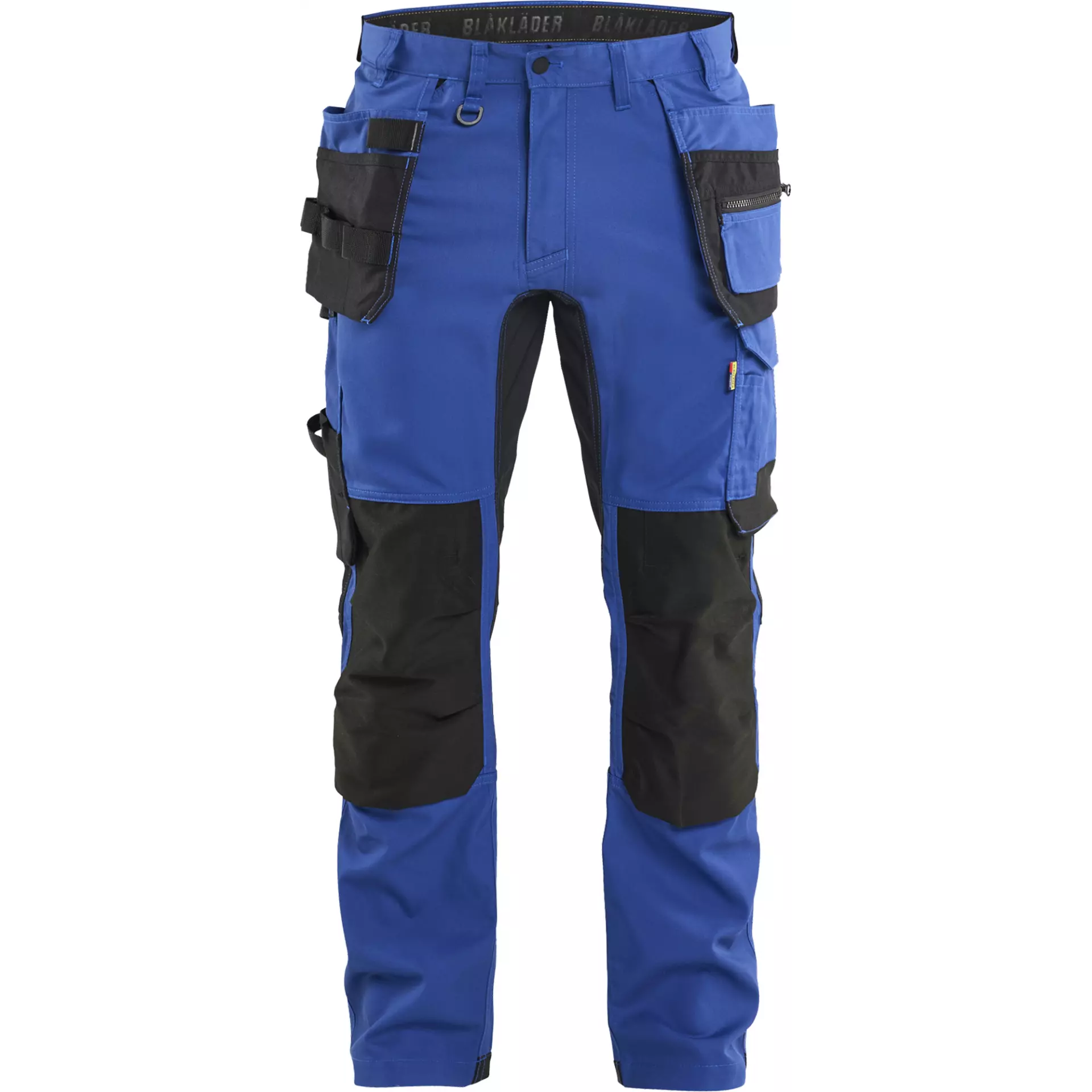 Blåkläder 175018328599, Stretch Holster Pocket Trousers, Bright Blue/Black