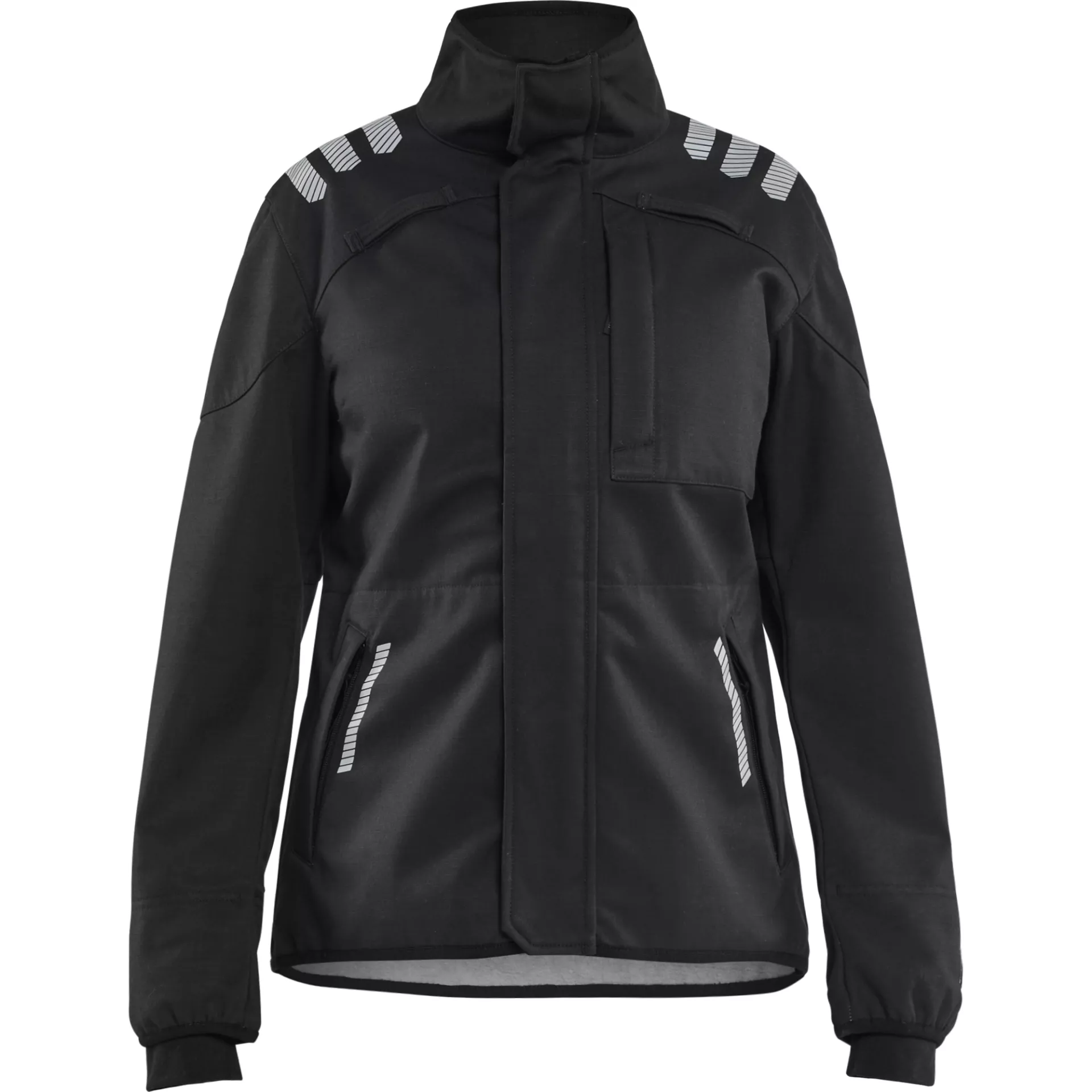 Blåkläder 444215609900, Women's Softshell Jacket Inherent Flame Protection, Black