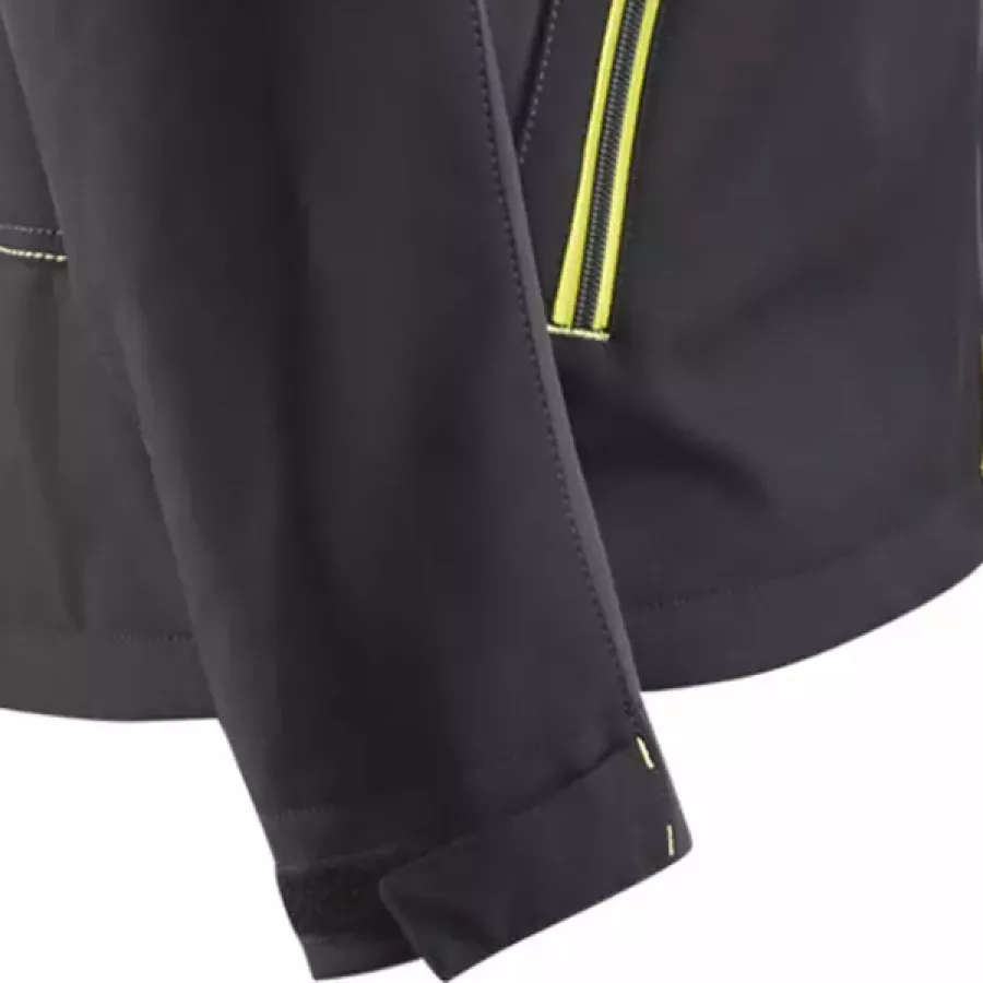 **Verstellbare Klettbündchen** ermöglichen die Feinabstimmung der Passform für besseren Komfort und Schutz.