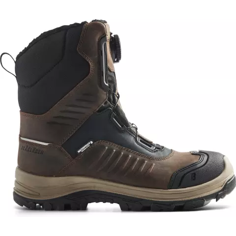 Blåkläder STORM Talviturvakengät kitkapohjilla, ruskea/musta