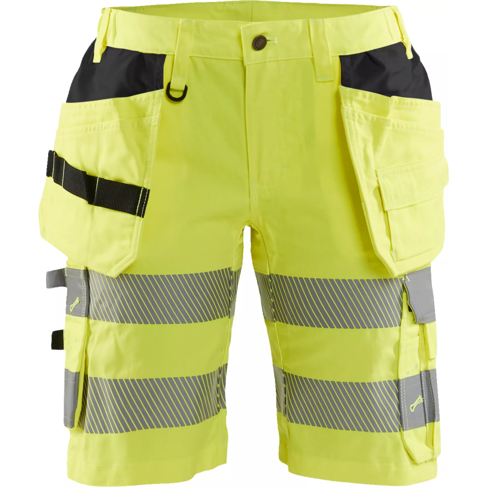 Blåkläder 718618113300, Damen High-Vis Arbeitsshorts, Stretch, Warngelb