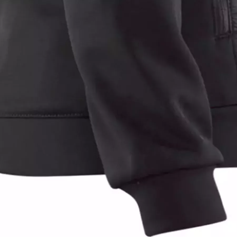 **Elastic Cuffs** keep sleeves snug and comfortable while allowing full freedom of movement.