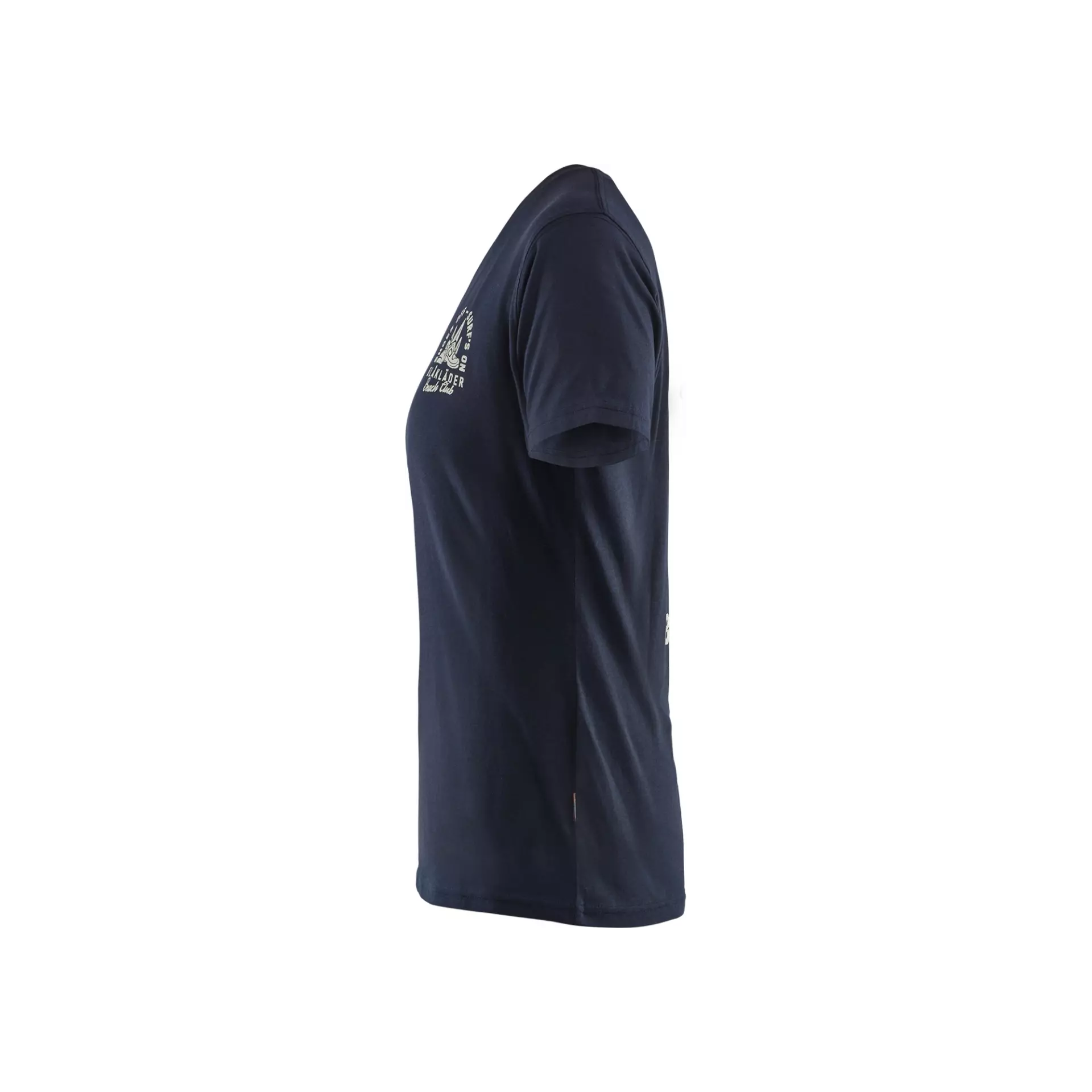 Blåkläder 941710428600, Beach Club Women's T-Shirt, Dark Blue, image 4