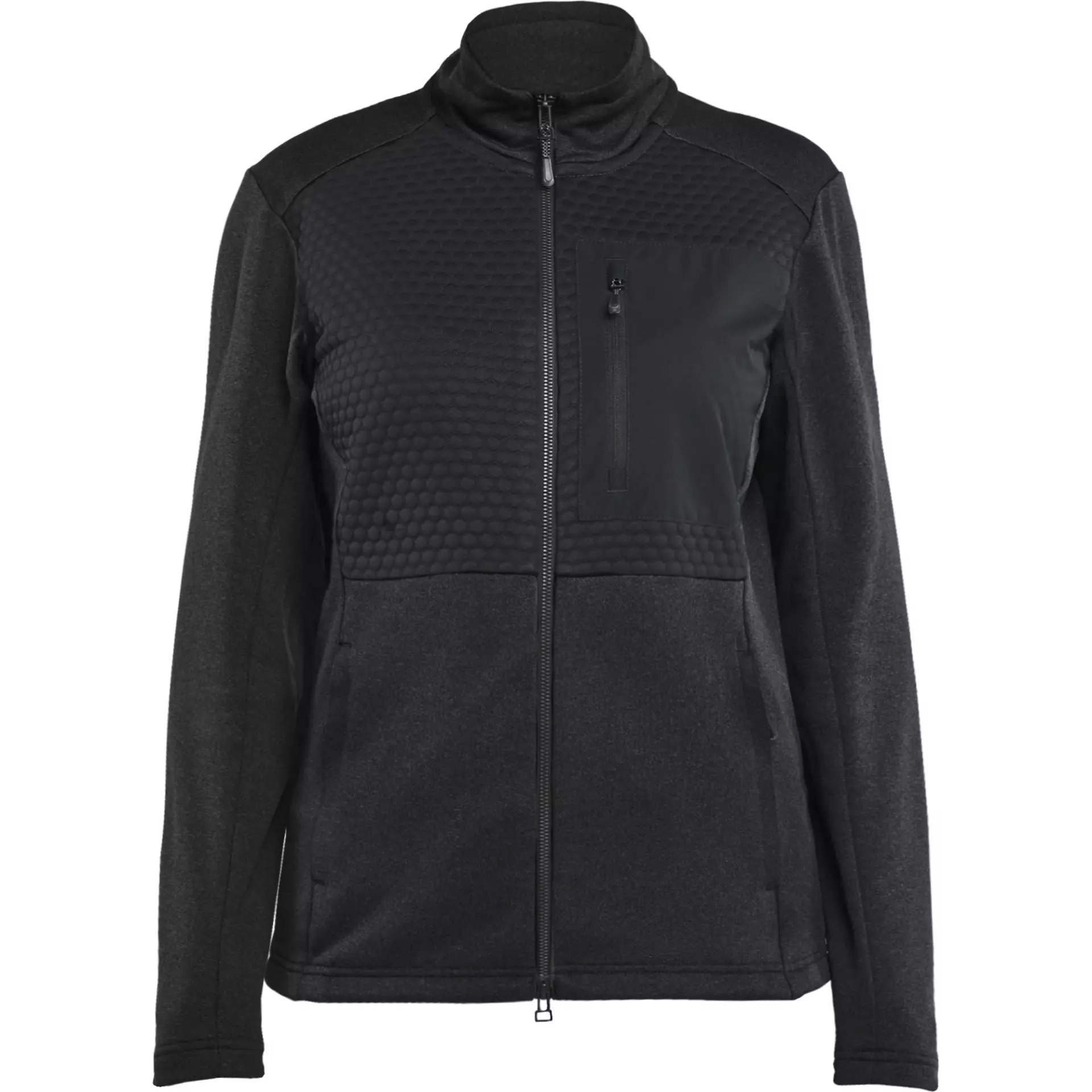 Blåkläder 354925269900, Women's Zip Sweatshirt, Black