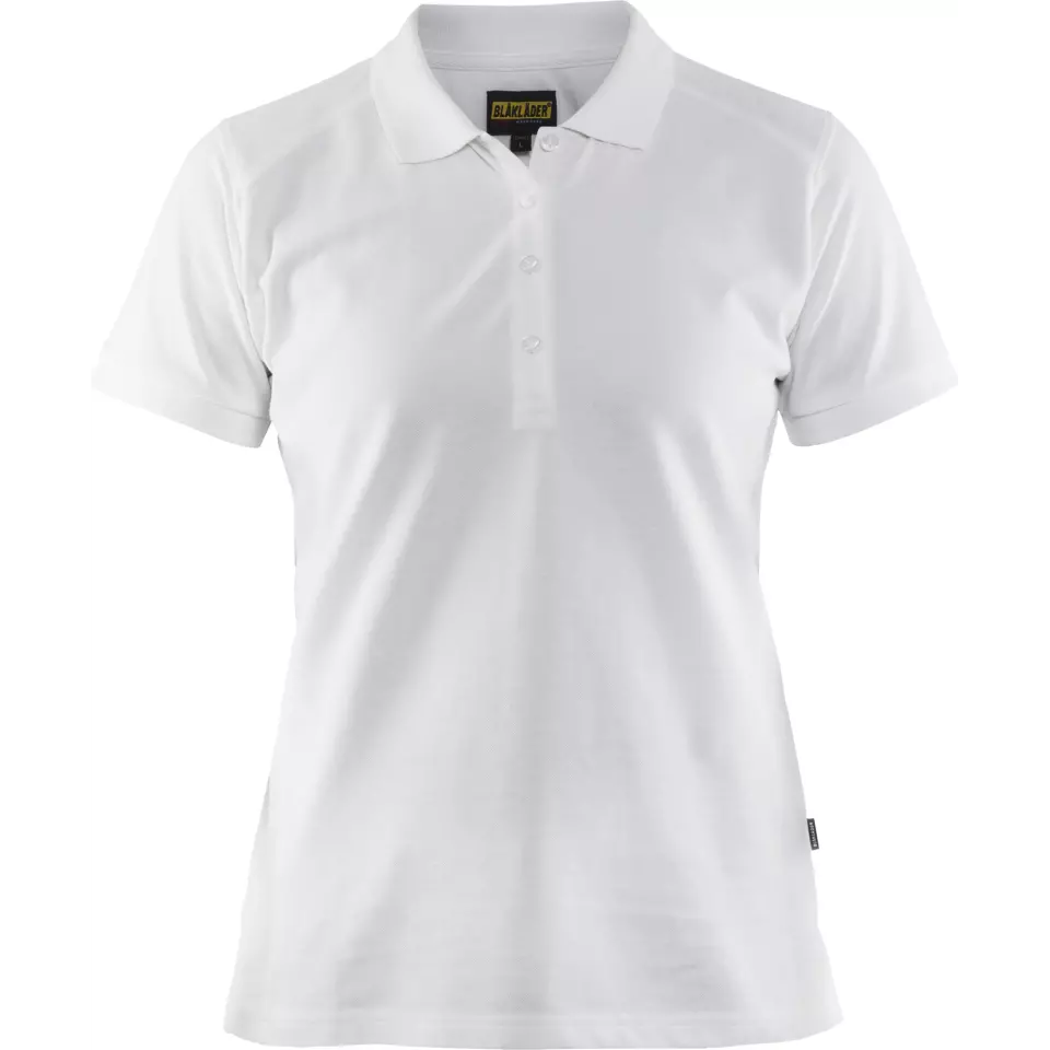 Blåkläder 339010501000, Women's Polo Shirt, White, image 1, gallery thumbnail