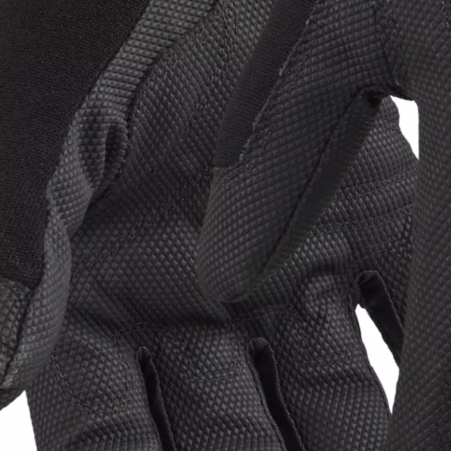 **Water-Repellent Palm** helps keep hands dry and maintains grip even in wet conditions.