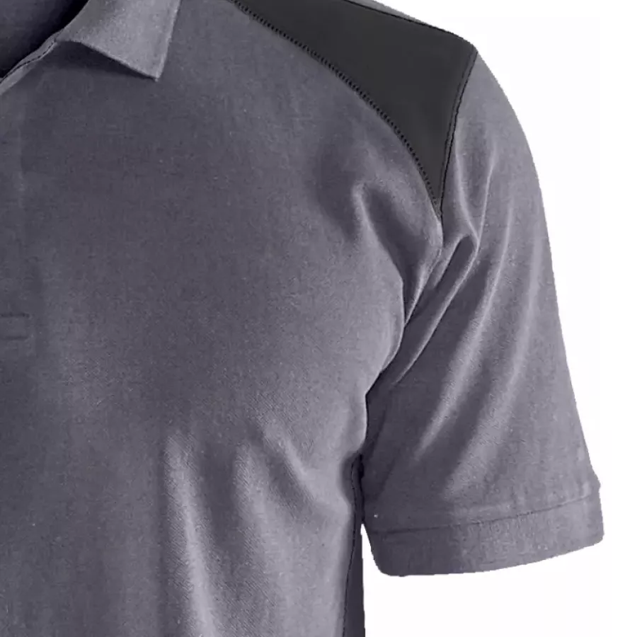 **Short Sleeves with Ribbed Cuffs** keep your arms free while maintaining a polished, stay-put look.