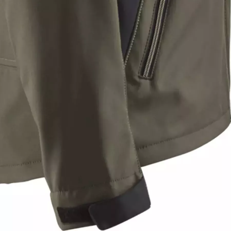 **Verstellbare Klettbündchen** ermöglichen die Feinabstimmung der Passform für besseren Komfort und Schutz.