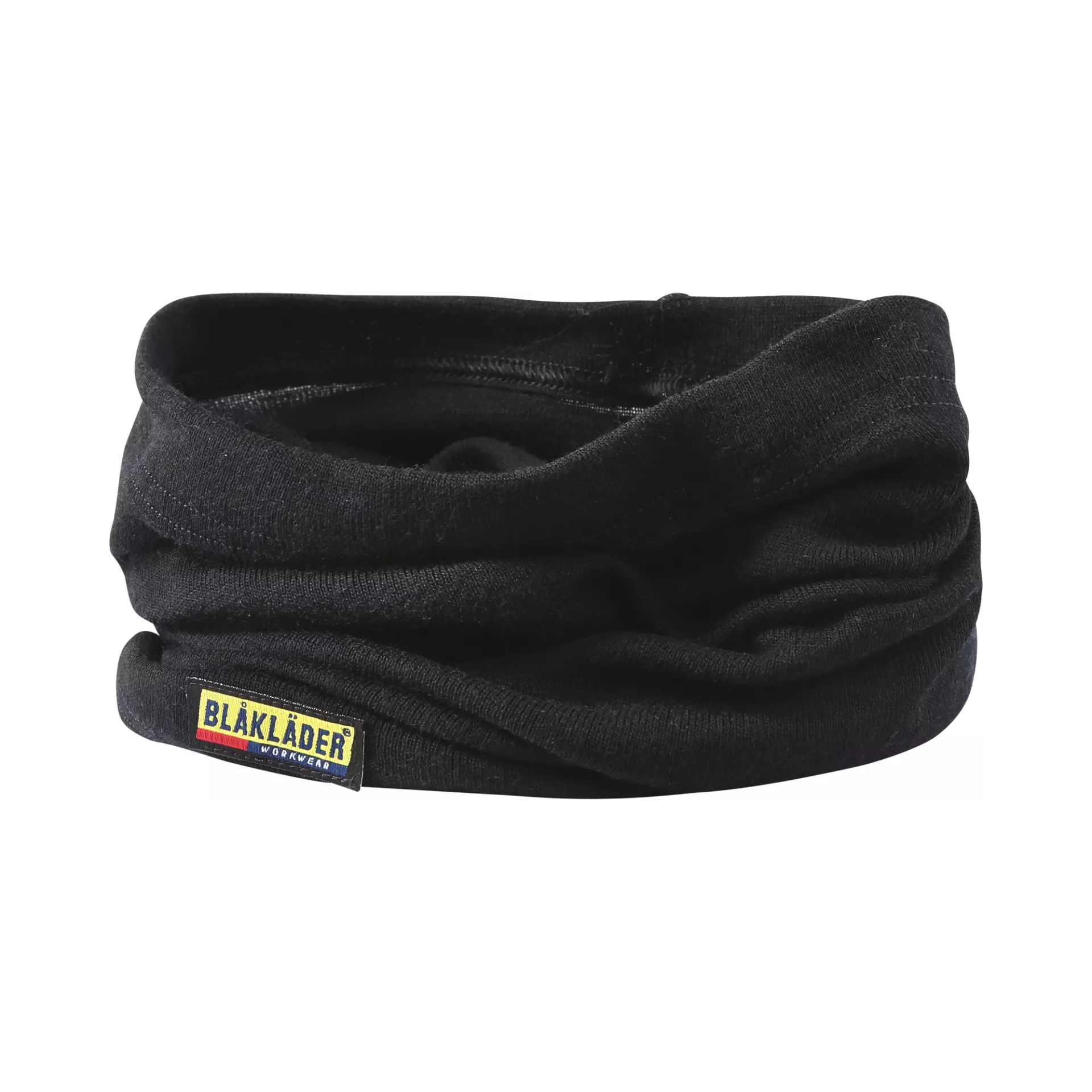 Blåkläder 203417339900, Tube Scarf, Merino Wool, Black, image 1
